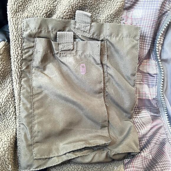 GAP Kids XXL Camo Houndstooth Sherpa-Lined Parka Jacket – Rare Y2K Style - Picture 11 of 12